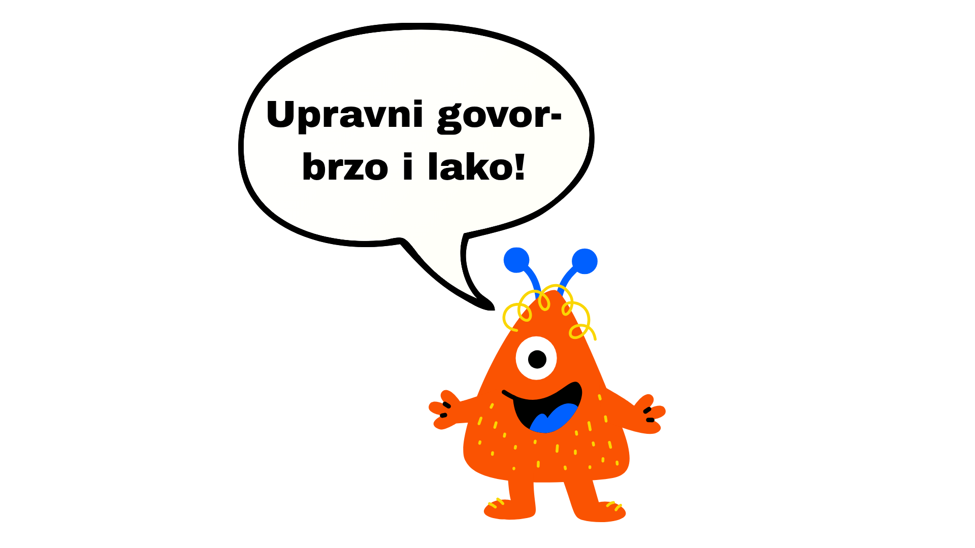 Upravni govor u 3 minuta
