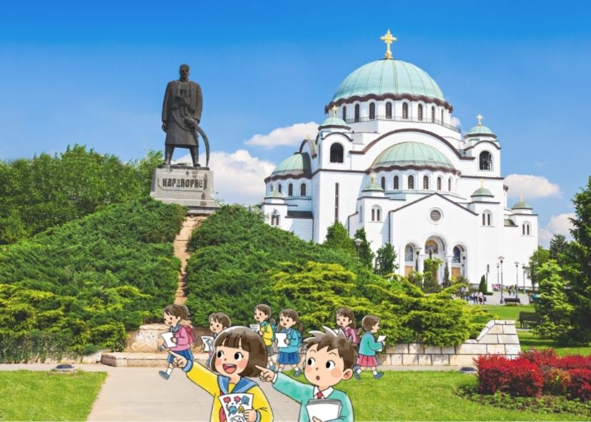 Домовина на један клик – Храм Светог Саве очима деце